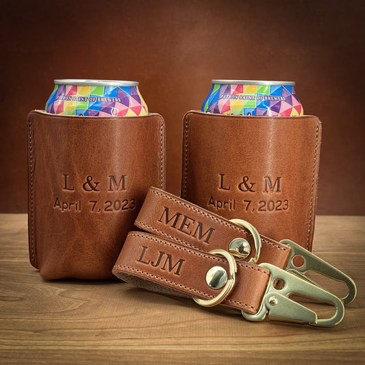 An application scenario or product detail of custom leather accessories - Image 9