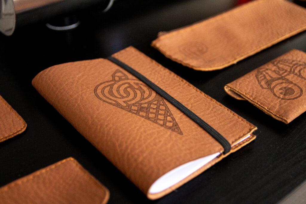 An application scenario or product detail of custom leather accessories - Image 15