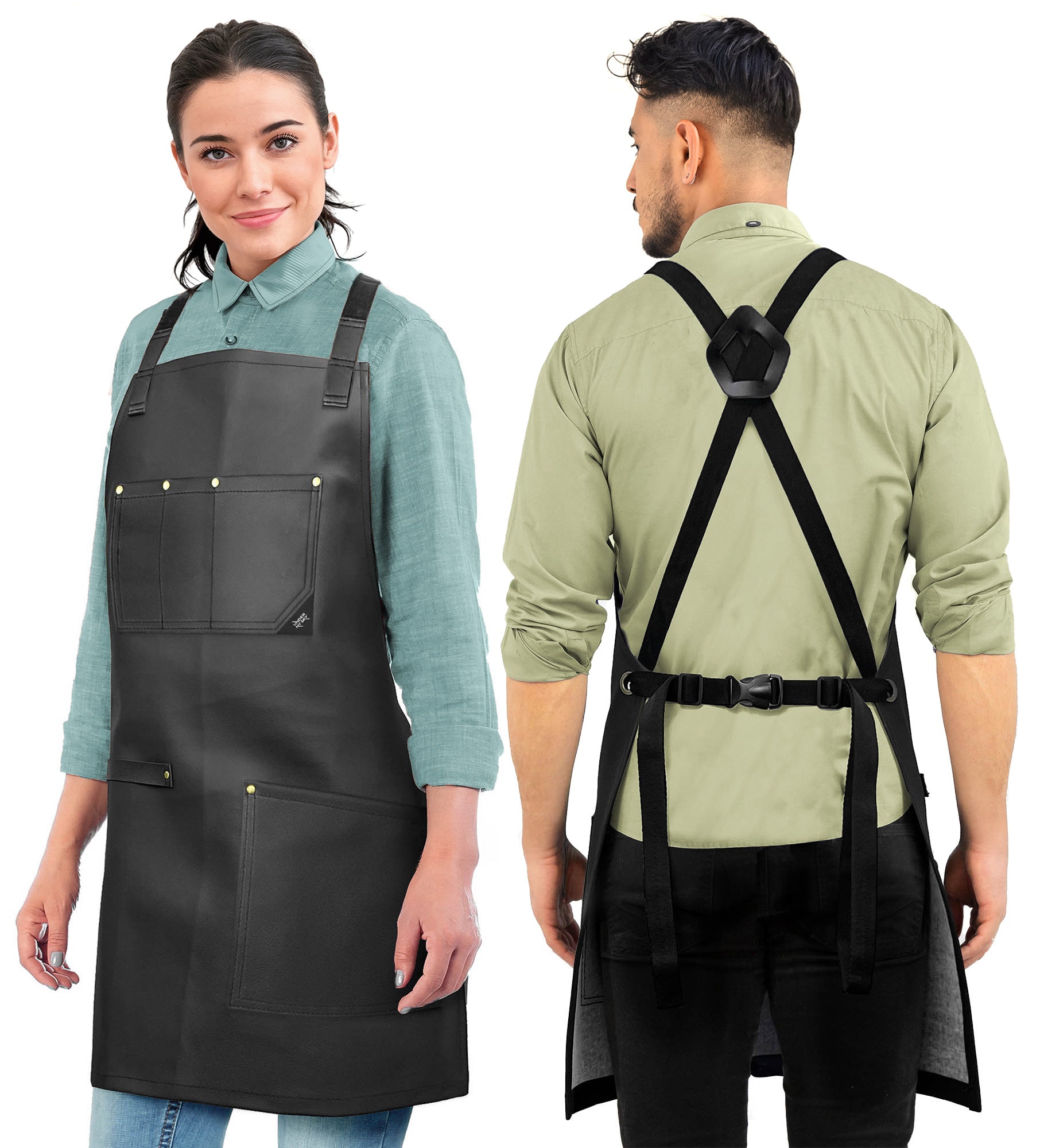 An application scenario or product detail of custom leather apron - Image 9