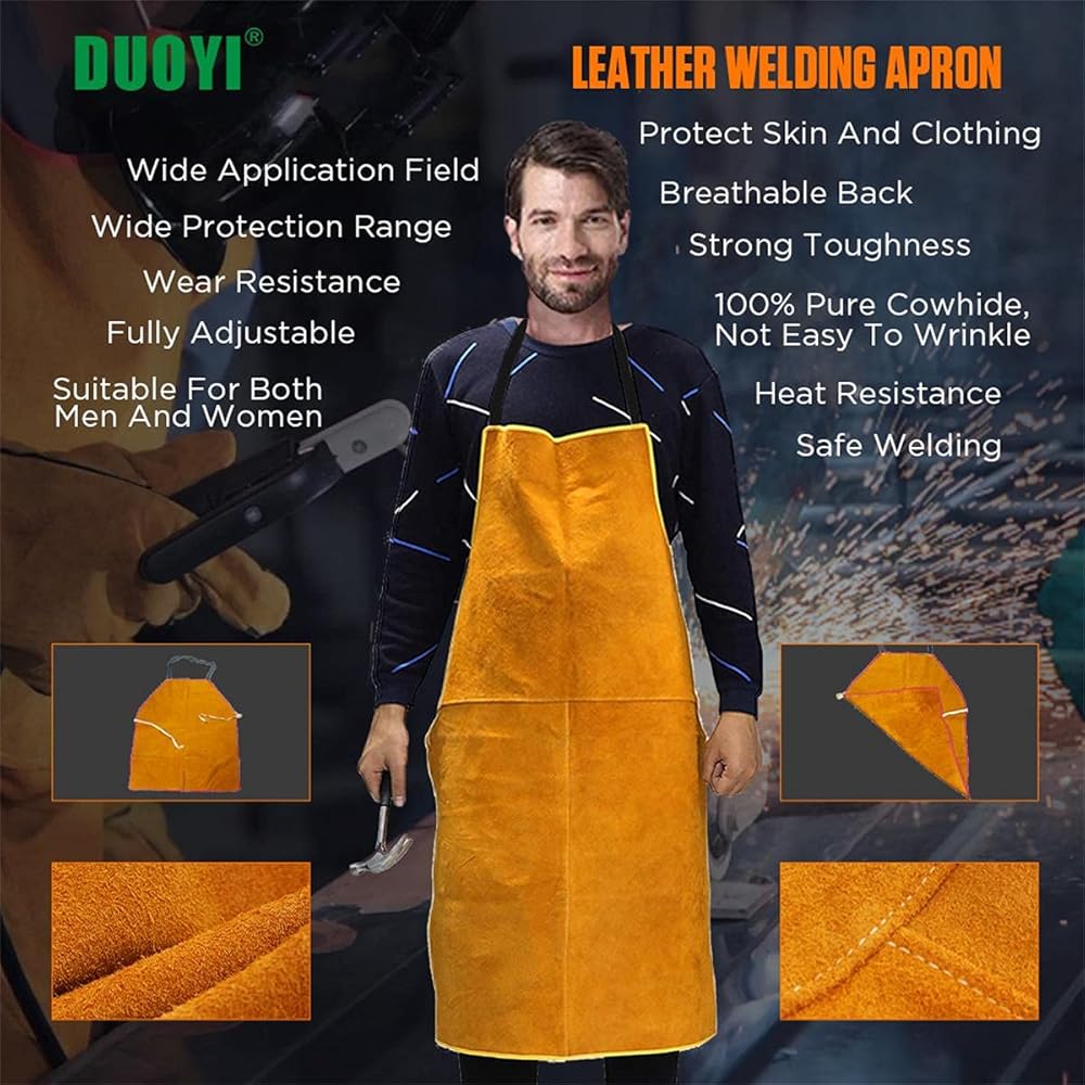 An application scenario or product detail of custom leather apron - Image 13