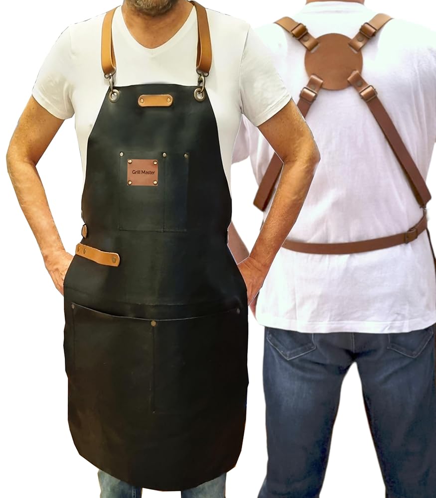 An application scenario or product detail of custom leather apron - Image 17