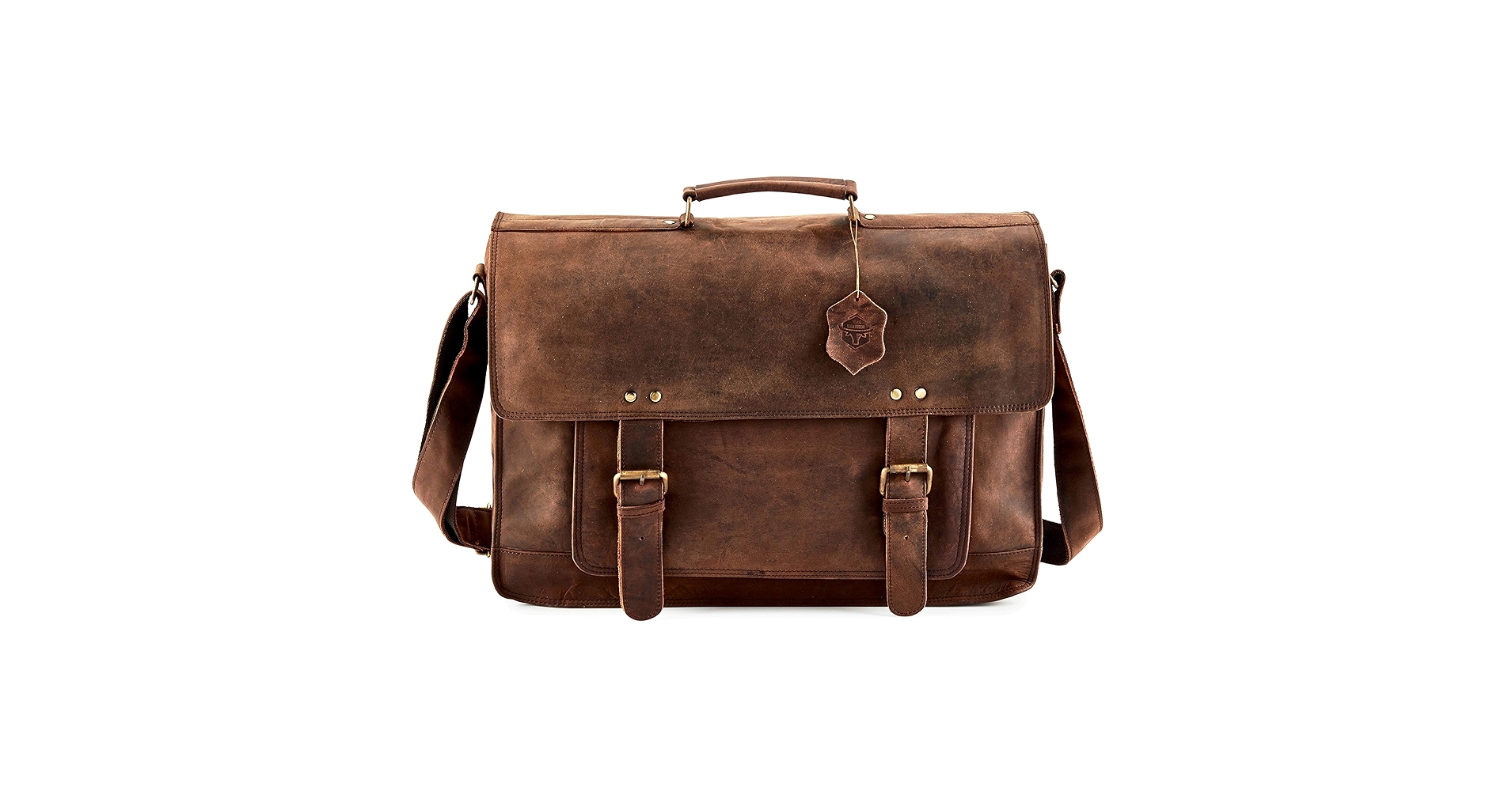 An application scenario or product detail of custom leather bags for men - Image 16