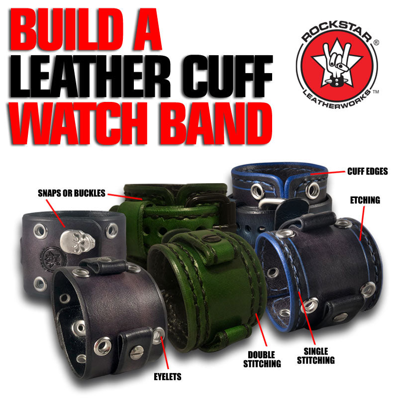 An application scenario or product detail of custom leather bands - Image 3