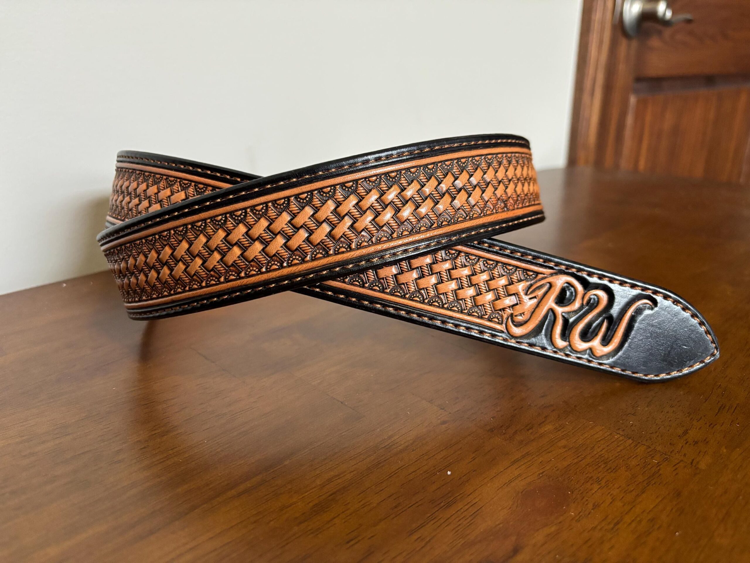 An application scenario or product detail of custom leather belt makers near me - Image 5