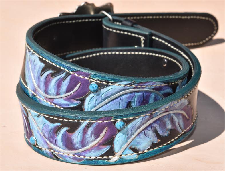 An application scenario or product detail of custom leather belt makers near me - Image 16