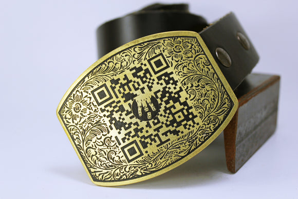 An application scenario or product detail of custom leather belts and buckles - Image 1