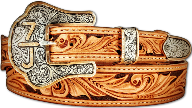 An application scenario or product detail of custom leather belts and buckles - Image 9