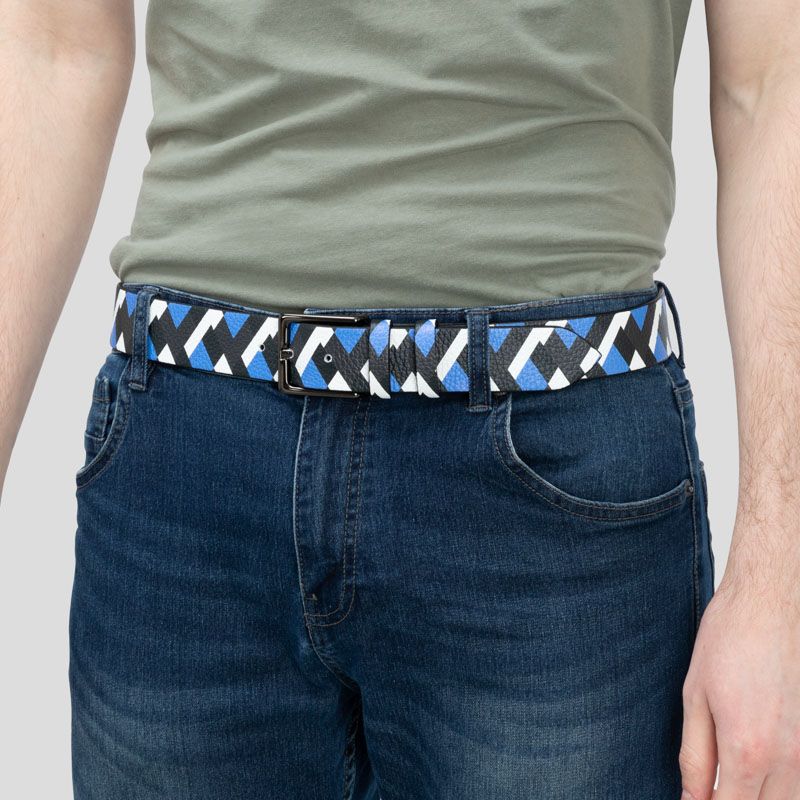 An application scenario or product detail of custom leather belts near me - Image 12