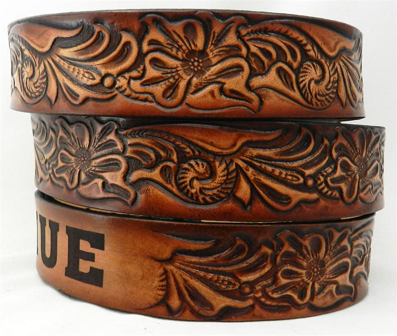 An application scenario or product detail of custom leather belts with name - Image 2