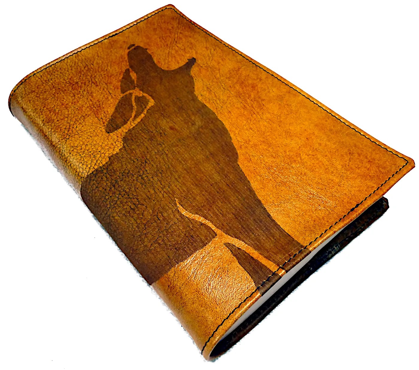 An application scenario or product detail of custom leather bible cover - Image 1