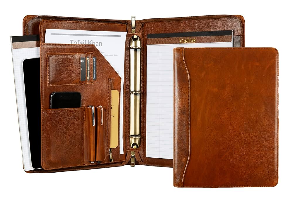 An application scenario or product detail of custom leather binder - Image 6