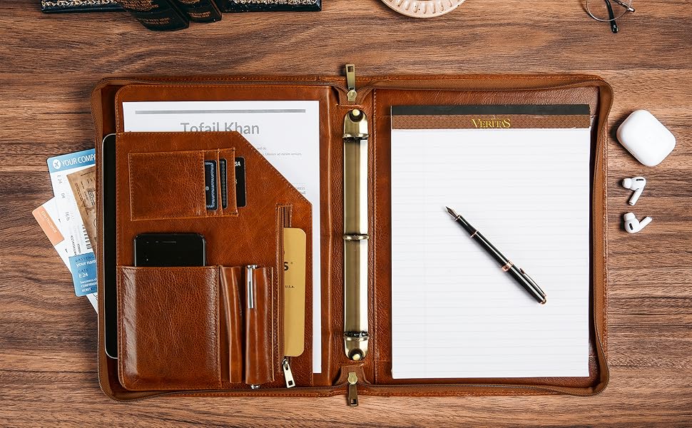 An application scenario or product detail of custom leather binder - Image 17