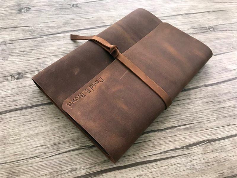 An application scenario or product detail of custom leather book - Image 6