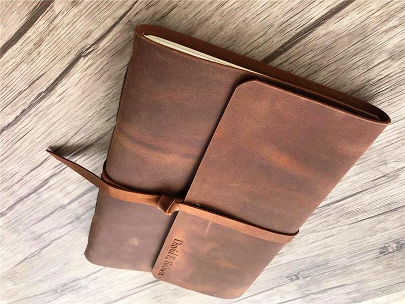 An application scenario or product detail of custom leather book - Image 12