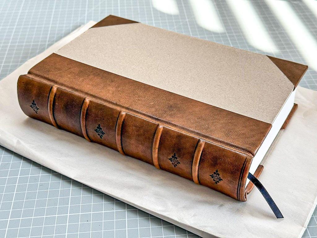 An application scenario or product detail of custom leather book binding - Image 15
