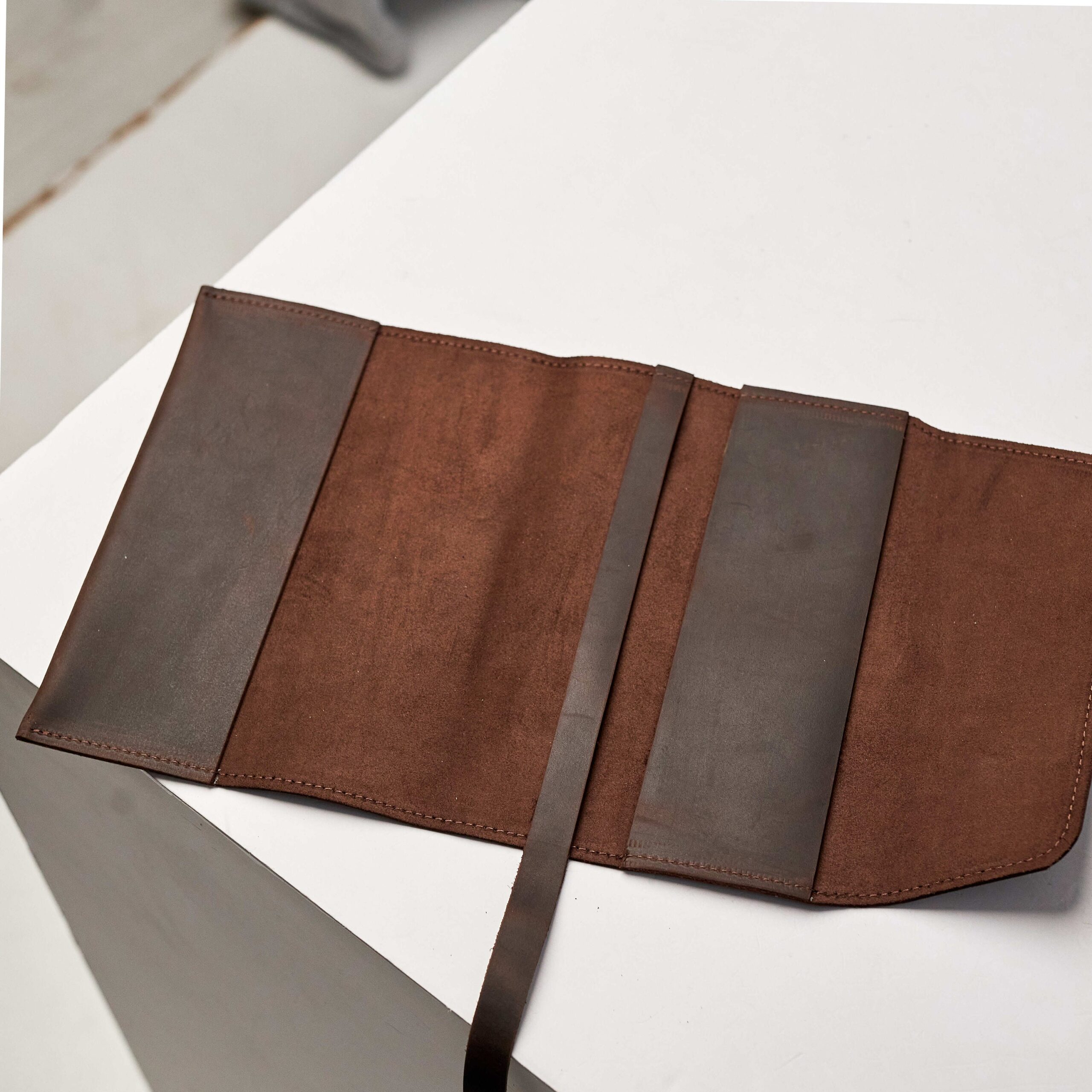Featured image for the custom leather book cover guide