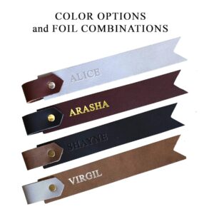 Featured image for the custom leather bookmarks guide