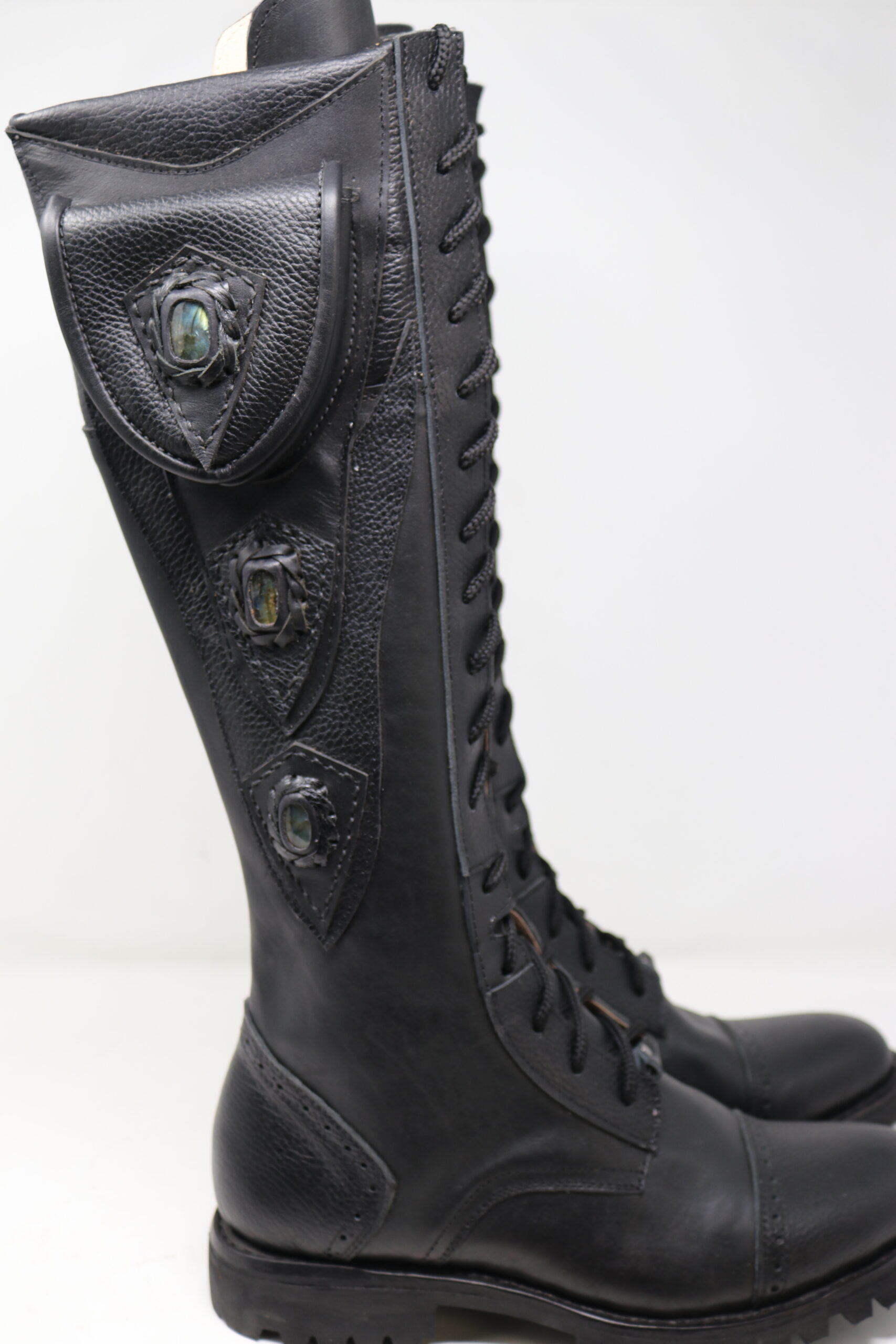 An application scenario or product detail of custom leather boots - Image 20
