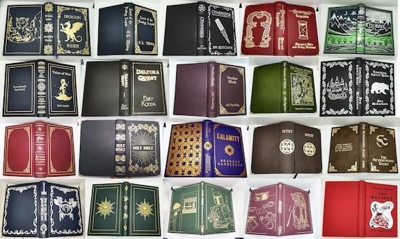 An application scenario or product detail of custom leather bound - Image 6