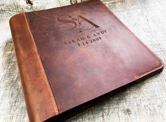 An application scenario or product detail of custom leather bound - Image 18