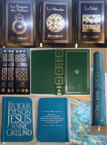 An application scenario or product detail of custom leather bound books - Image 11