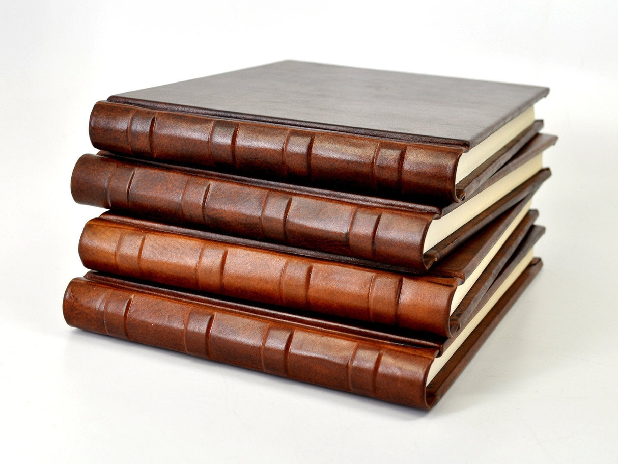 An application scenario or product detail of custom leather bound books - Image 13