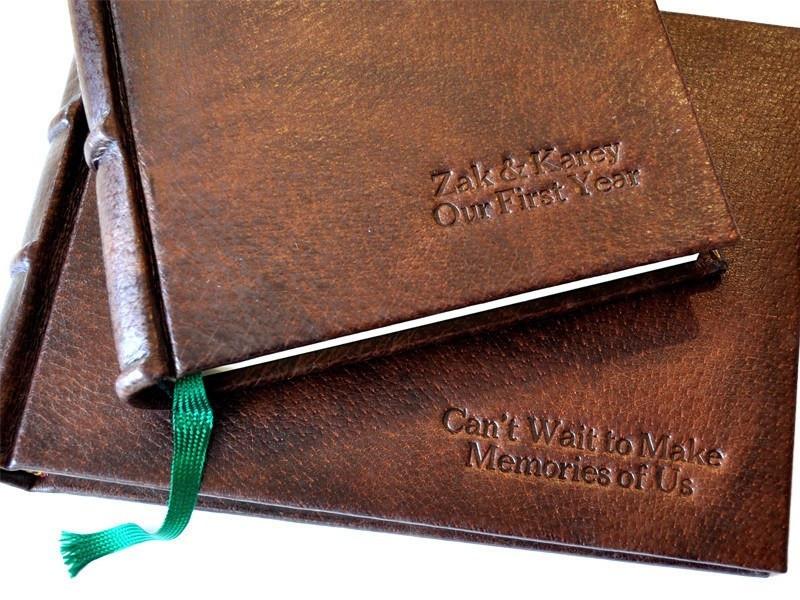An application scenario or product detail of custom leather bound books - Image 18