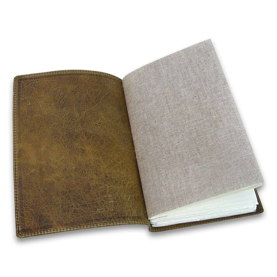 An application scenario or product detail of custom leather bound journal - Image 14