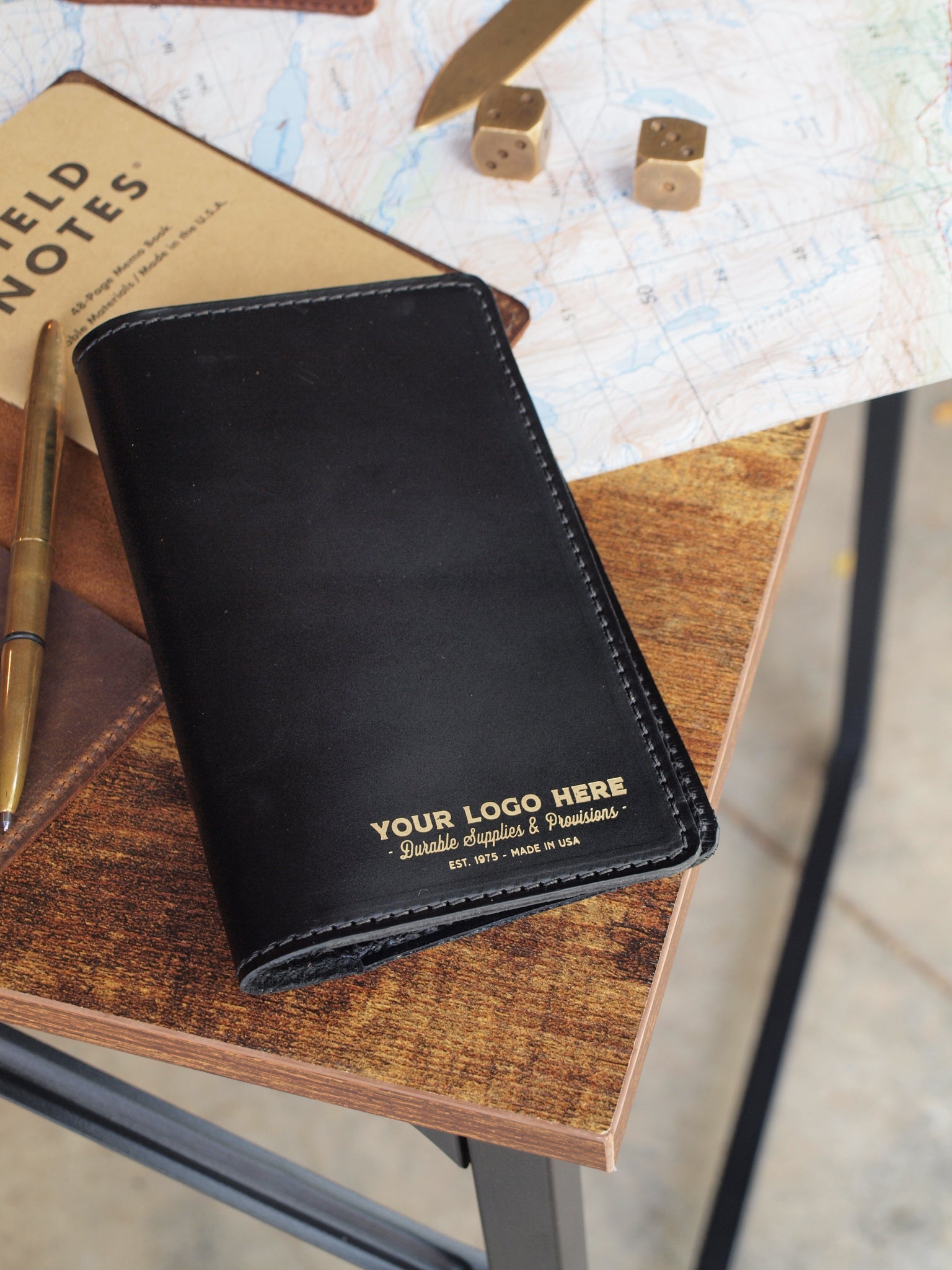An application scenario or product detail of custom leather bound journal - Image 19
