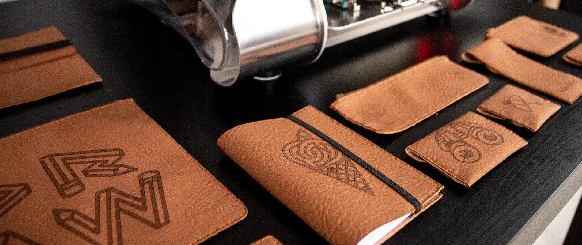 An application scenario or product detail of custom leather brand - Image 9