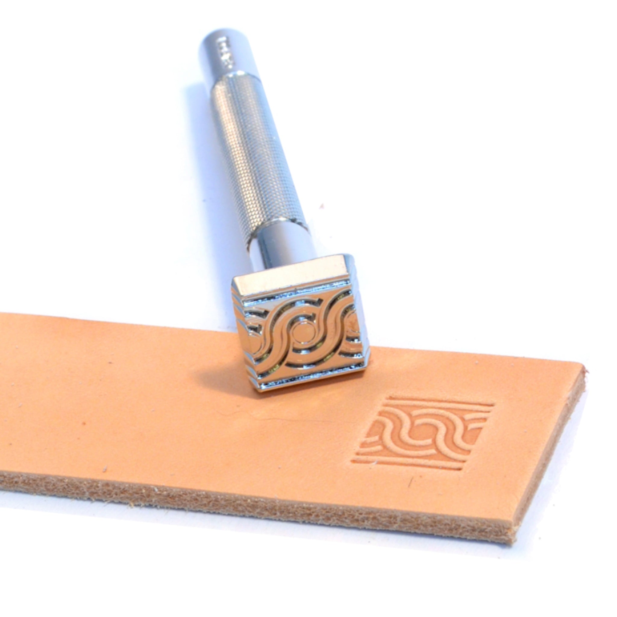 An application scenario or product detail of custom leather brand - Image 16