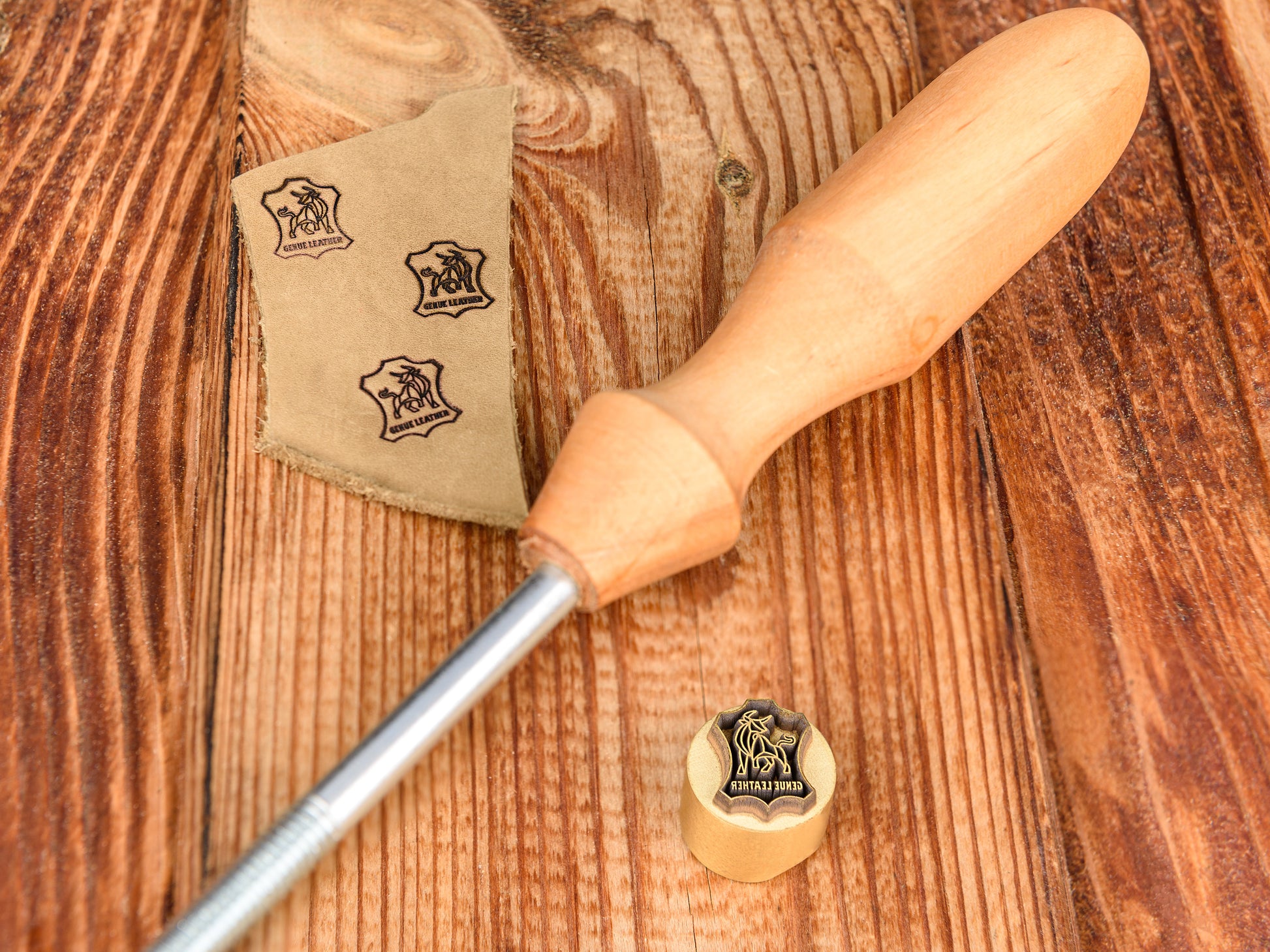 An application scenario or product detail of custom leather branding iron - Image 13
