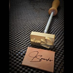 Featured image for the custom leather branding iron guide