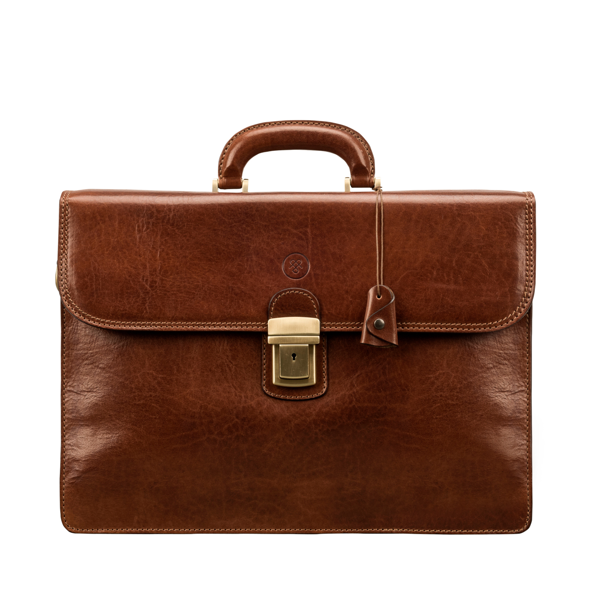 An application scenario or product detail of custom leather briefcase - Image 7