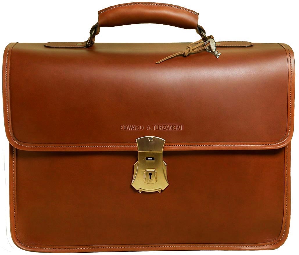 An application scenario or product detail of custom leather briefcase - Image 11