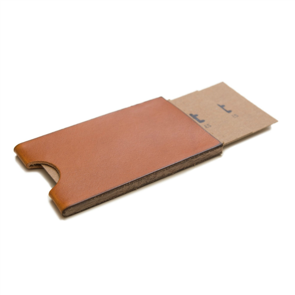 An application scenario or product detail of custom leather business card holder - Image 14
