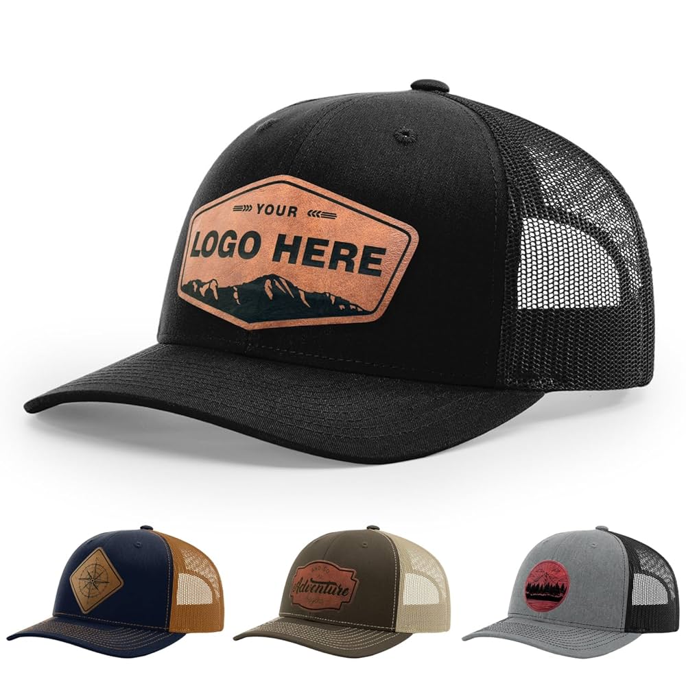 An application scenario or product detail of custom leather caps - Image 5