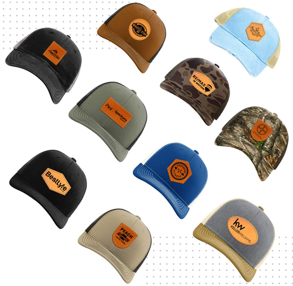 An application scenario or product detail of custom leather caps - Image 12