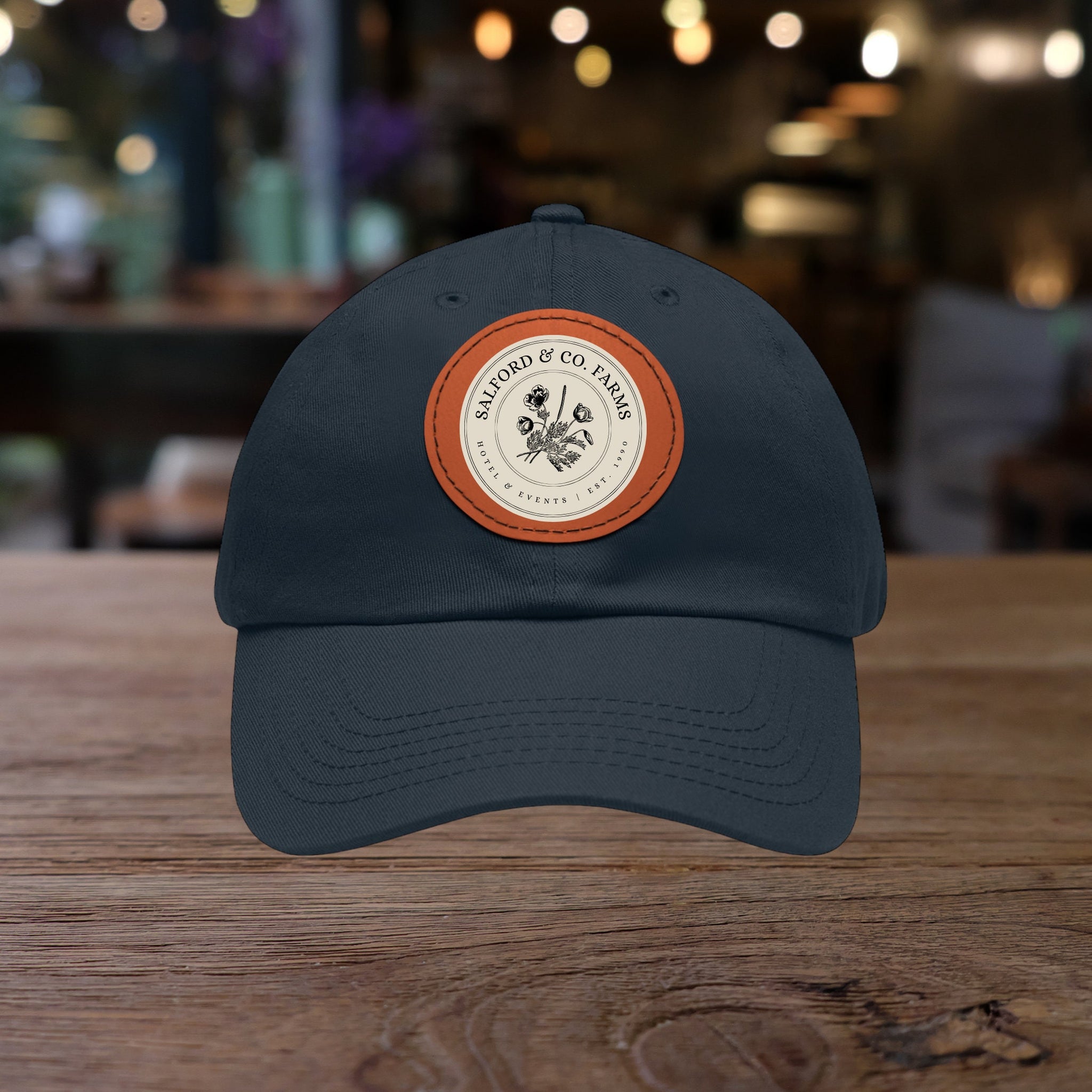 An application scenario or product detail of custom leather caps - Image 19