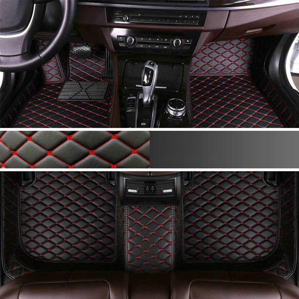 An application scenario or product detail of custom leather car mats - Image 6