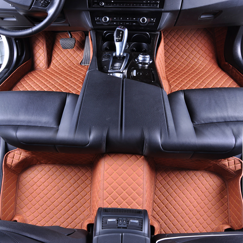 An application scenario or product detail of custom leather car mats - Image 10