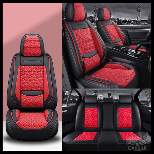 An application scenario or product detail of custom leather car seat covers - Image 8