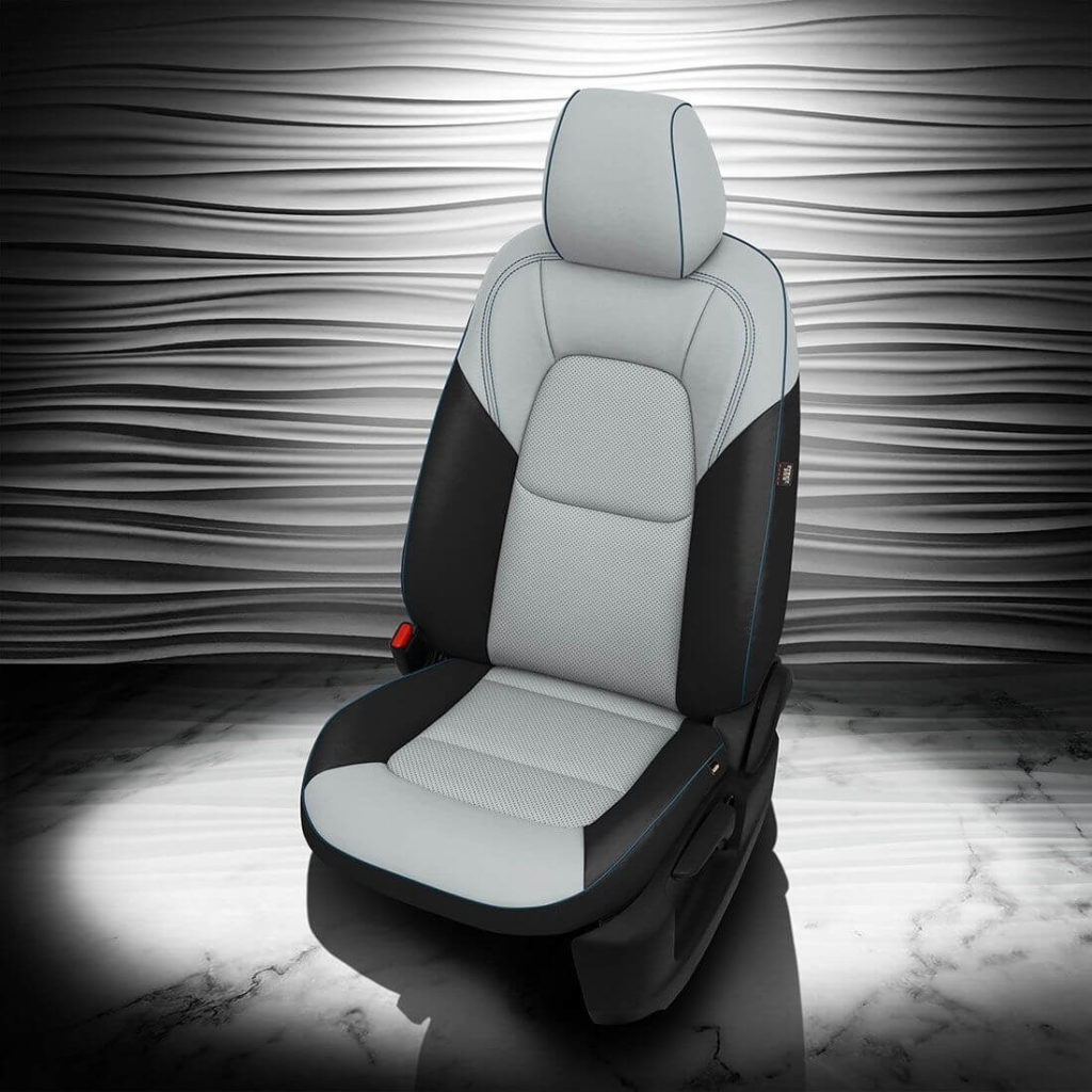 An application scenario or product detail of custom leather car upholstery - Image 15