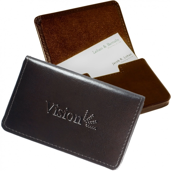 An application scenario or product detail of custom leather card holder - Image 17