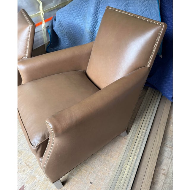 An application scenario or product detail of custom leather chairs - Image 3