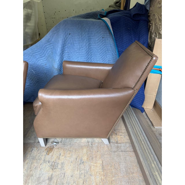 An application scenario or product detail of custom leather chairs - Image 5