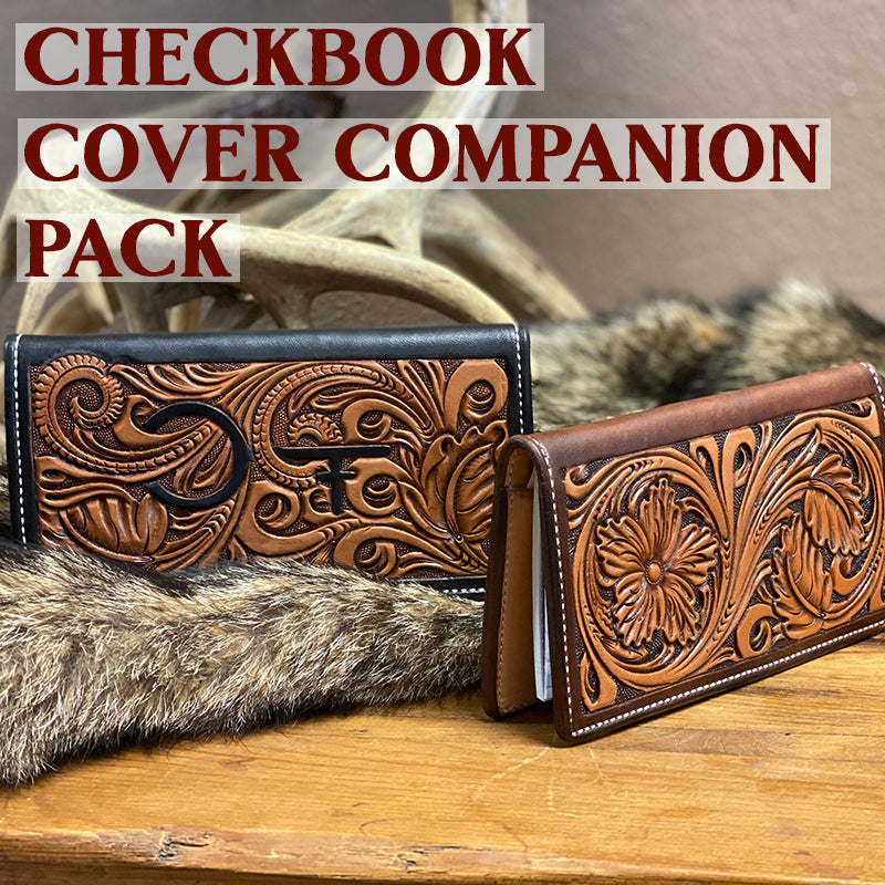 An application scenario or product detail of custom leather checkbook covers - Image 1
