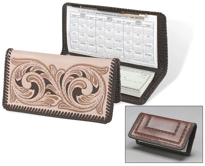 An application scenario or product detail of custom leather checkbook covers - Image 7