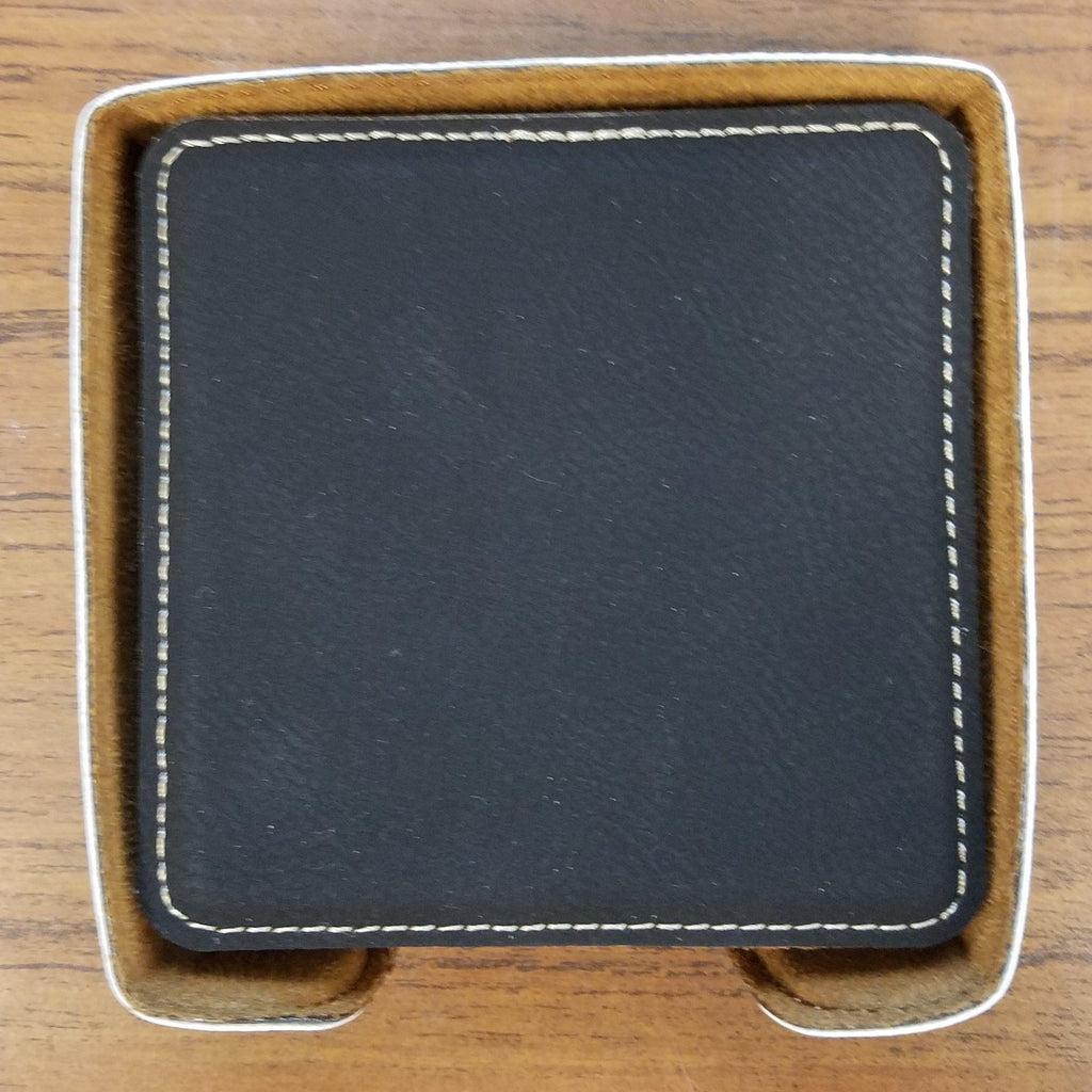 An application scenario or product detail of custom leather coasters - Image 16