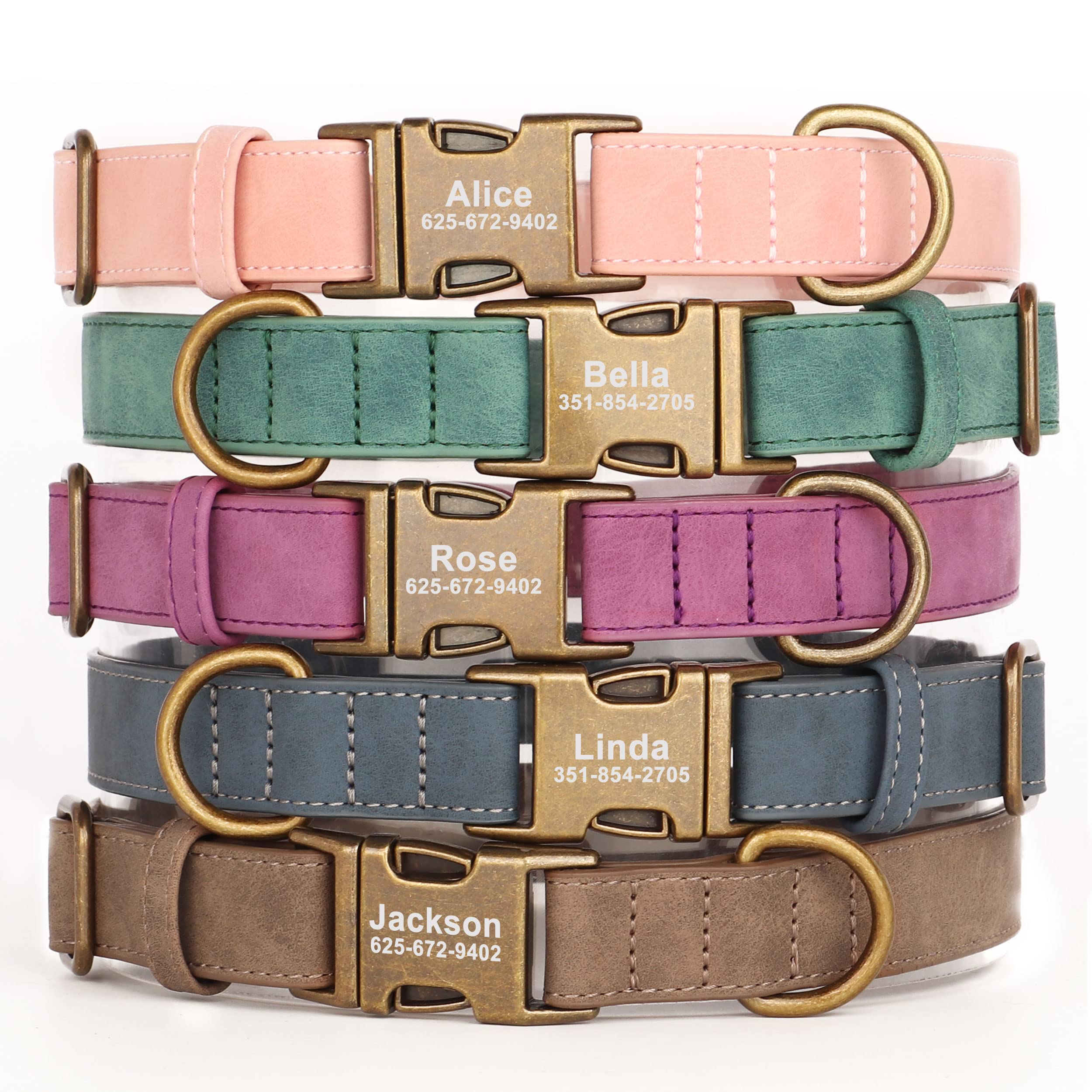 An application scenario or product detail of custom leather collars - Image 15